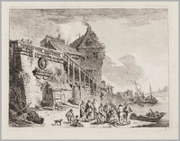 KG 13612
<br/>
Gezichten op de Seine (6)
<br/>
<em>Weirotter, François Edmund (1730-1771)</em>